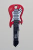 3664-RED ELECTRIC FENDER