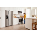 Whirlpool® 33-inch Wide Side-by-Side Refrigerator - 22 cu. ft. WRS312SNHM