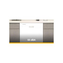 Whirlpool® Quiet Dishwasher with Boost Cycle and Pocket Handle WDP540HAMW
