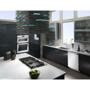 Kitchenaid® 30" 5-Burner Gas Cooktop with Griddle KCGS950ESS