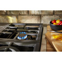 KitchenAid® 30'' 4-Burner Commercial-Style Gas Rangetop KCGC500JSS