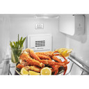 Kitchenaid® 22.6 cu ft. Counter-Depth Side-by-Side Refrigerator with Exterior Ice and Water and PrintShield™ finish KRSC703HPS