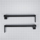 Top Freezer Refrigerator Handle Kit, Black W10721893