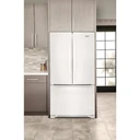 Whirlpool® 36-Inch Wide Counter-Depth French Door Bottom Mount Refrigerator - 20 cu. ft. WRFC2036RW