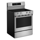 Kitchenaid® 5.3 Cu. Ft. Freestanding Electric Range with Convection Cooking Modes YKFES530SPS
