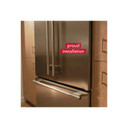 Kitchenaid® 20.8 Cu. Ft. 36" Built-In French Door Bottom Mount Refrigerator with Platinum Interior KBFN536SJP