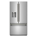 Kitchenaid® 30 cu. ft. French Door Refrigerator with Exterior Water and Ice KRFF436SPS