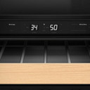 Kitchenaid® 24" Beverage Center with Glass Door and Wood-Front Racks KUBL524SPS