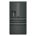 Kitchenaid® 29 cu. ft. French Door Refrigerator with Exterior Water and Ice and FreshChill™ Full-Width Refrigerated Drawer KRMF436SJP