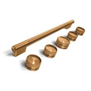 Bronze Handle and Knob Hardware Accessory Kit for KitchenAid® 30" Commercial-Style Induction Range W11774737