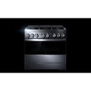 Jennair® 36" NOIR™ Dual-Fuel Professional-Style Range JDRP436HM