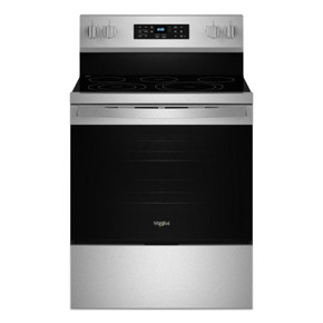 Whirlpool® 30-inch Energy Star Electric Range with Air Cooking Technology, No Preheat Air Fry and Air Baking and Self Clean YWFES5030RZ