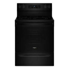 Whirlpool® 30-inch Electric Range with Air Fry and Air Baking, Self Cleaning, Rapid Preheat 5.3 CuFt Capacity YWFES5030RB