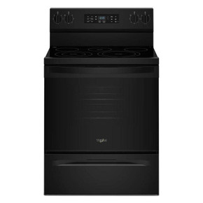 Whirlpool® 30-inch Electric Range with Air Cooking Technology YWFES5730SB