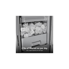 Kitchenaid® 29 cu. ft. French Door Refrigerator with Exterior Water and Ice and FreshChill™ Full-Width Refrigerated Drawer KRMF436SJP
