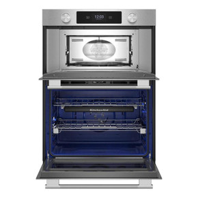 Kitchenaid® 30-inch Smart Electric Combo Wall Oven with Assisted Cooking Modes - PrintShield™ Finish KOEC730SPS