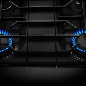 KitchenAid® 30-Inch 4 Burner Commercial-Style Dual Fuel Range with No Preheat Air Fry Mode KFDS930SBE