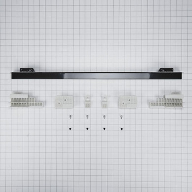 30" Wall Range Flush Installation Trim Kit, Black W10752688