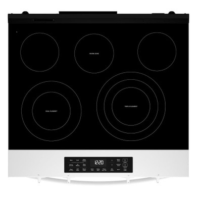 Whirlpool® 30-inch Electric Range with Air Cooking Technology YWSES5030SW