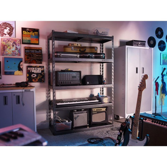 Gladiator® 48" (121.9 cm) Wide EZ Connect Rack with Five 18" (45.7 cm) Deep Shelves YGRK485TGG