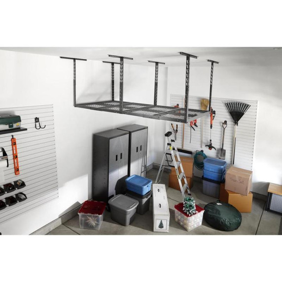 Gladiator® Overhead GearLoft™ Storage Rack 4' (121.9 cm) x 8' (243.8 cm) GALS48M4JG