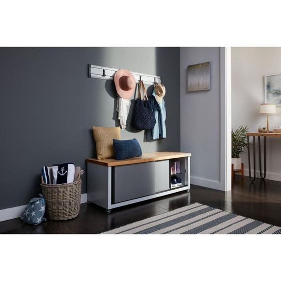 Gladiator® Ready-to-Assemble Storage Shoe Bench GAGB54SBJW