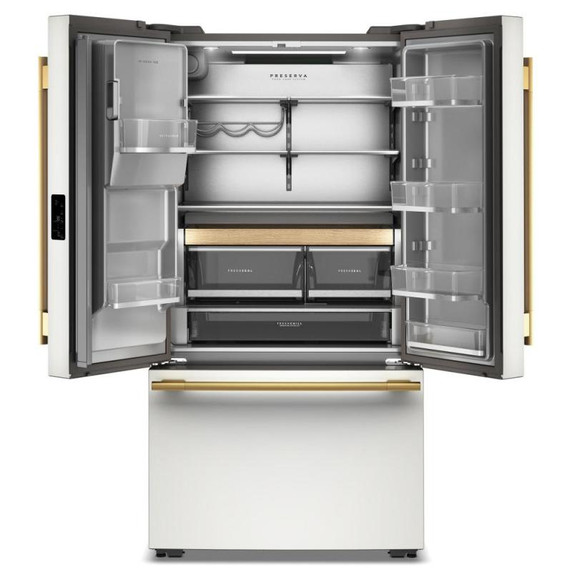 Kitchenaid® Counter-Depth French Door Refrigerator with Intelligent Auto Fill KRFC636SPL