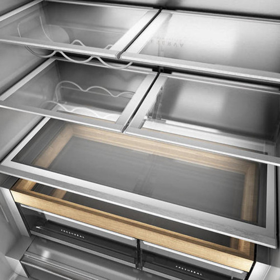 Kitchenaid® Counter-Depth French Door Refrigerator with Intelligent Auto Fill KRFC636SPL