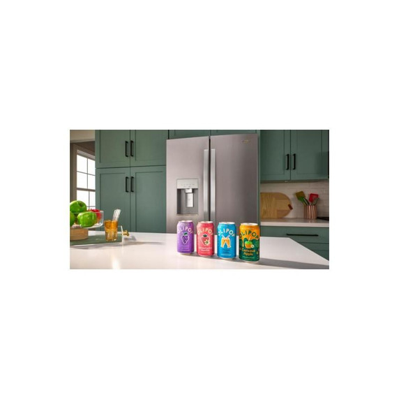 Whirlpool® 36-inch True Counter Depth 3-Door French Door Refrigerator with Nugget Ice - 23.4 cu. ft. WRFC7436TZ