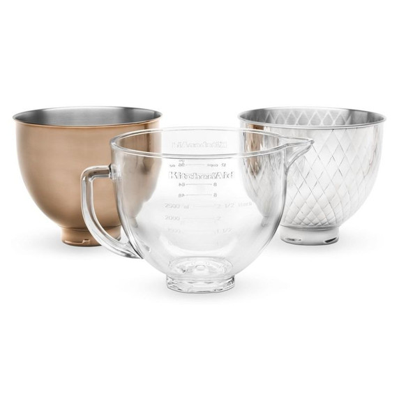 Kitchenaid® 5 QT STAND MIXER STAINLESS STEEL BOWL KSM5SSBRC