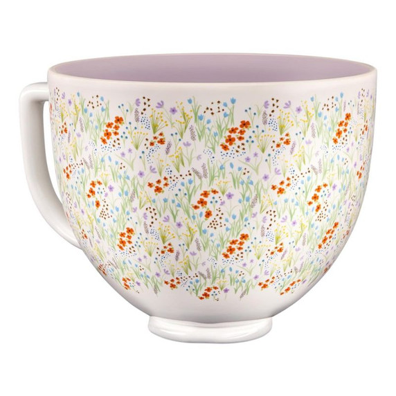 Kitchenaid® 5 Quart Wildflower Ceramic Bowl KSM2CB5WF