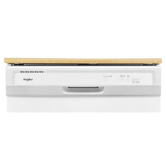 Whirlpool® Heavy-Duty Dishwasher with 1-Hour Wash Cycle WDP370PAHW