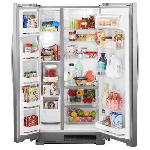 Whirlpool® 33-inch Wide Side-by-Side Refrigerator - 22 cu. ft. WRS312SNHM