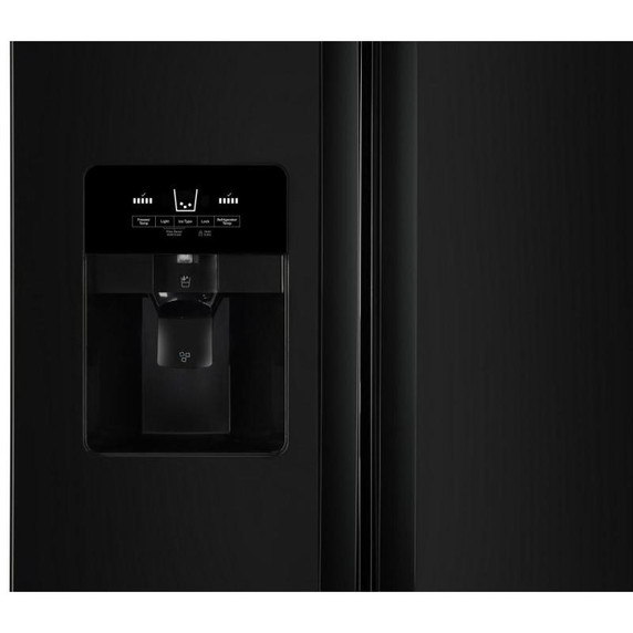Whirlpool® 33-inch Wide Side-by-Side Refrigerator - 21 cu. ft. WRS321SDHB