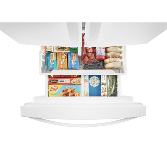 Whirlpool® 30-inch Wide French Door Refrigerator - 20 cu. ft. WRF560SFHW