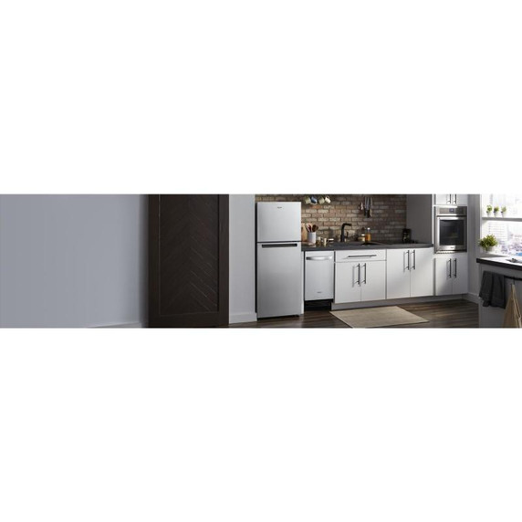 Whirlpool® 24-inch Wide Small Space Top-Freezer Refrigerator - 11.6 cu. ft. WRT112CZJZ