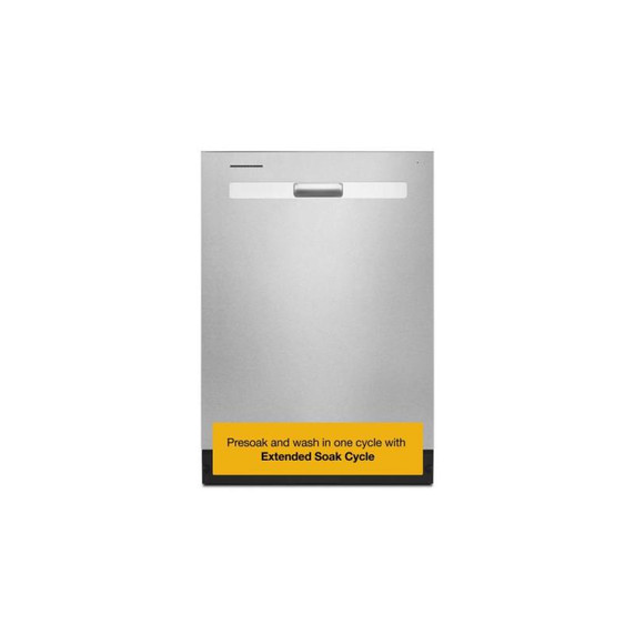 Whirlpool® Quiet Dishwasher with Boost Cycle and Pocket Handle WDP540HAMZ