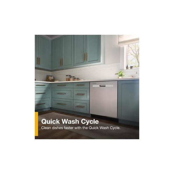 Whirlpool® Quiet Dishwasher with Boost Cycle and Pocket Handle WDP540HAMZ