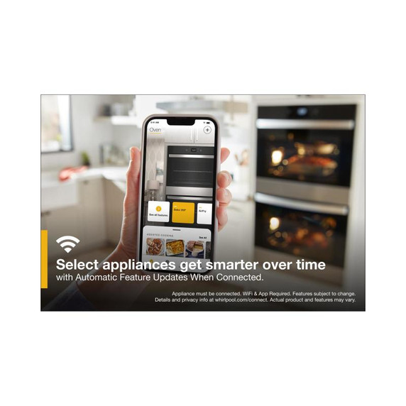 Whirlpool® 10.0 Total Cu. Ft. Double Wall Oven with Air Fry When Connected WOED5030LZ
