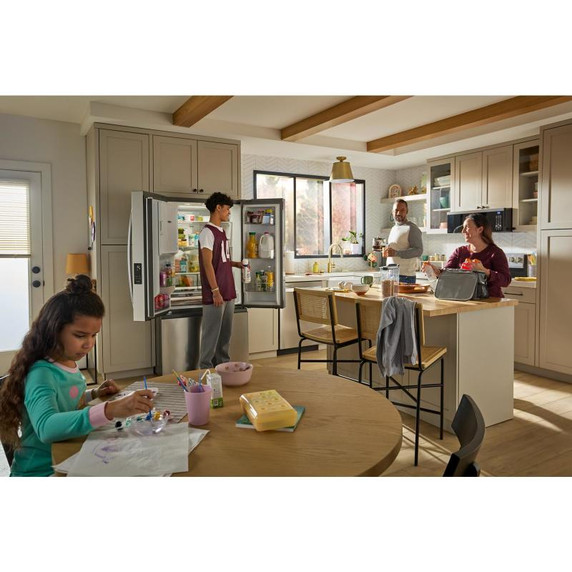 Whirlpool® 24” Stainless Steel Dishwasher with AI Intelligent Wash and Tall Top Rack WDT740SALZ