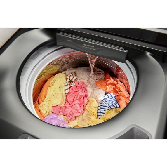 6.0-6.1 Cu. Ft. I.E.C. Whirlpool® Top Load Washer with Removable Agitator WTW6157PB