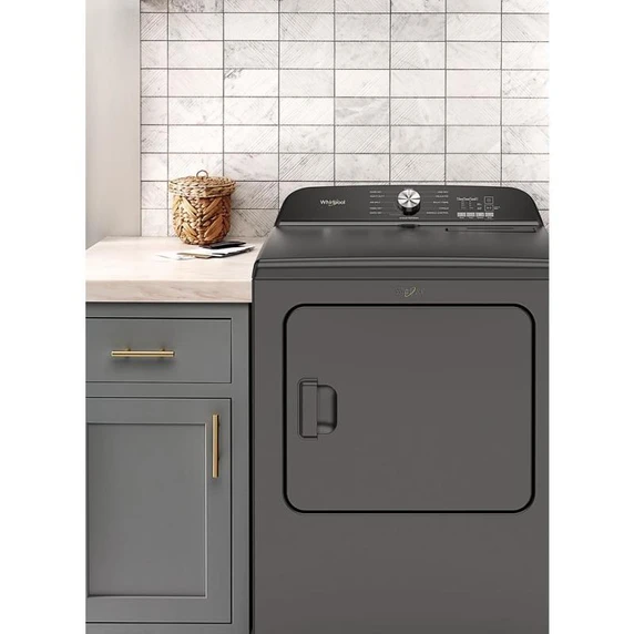 7.0 Cu. Ft. Whirlpool® Top Load Electric Dryer with Moisture Sensor YWED6150PB