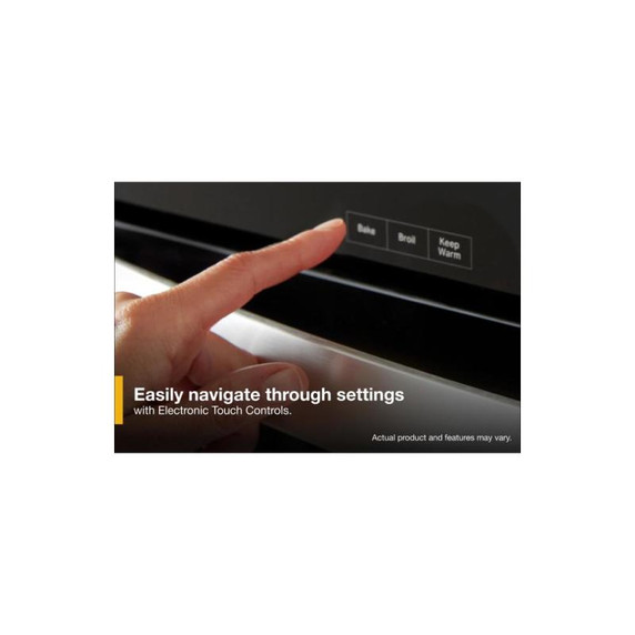 Whirlpool® 5.0 Cu. Ft. Single Self-Cleaning Wall Oven WOES3030LS