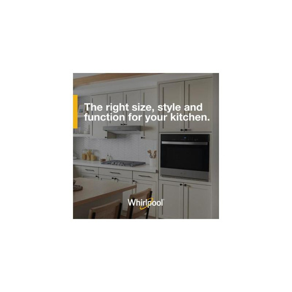 Whirlpool® 5.0 Cu. Ft. Single Self-Cleaning Wall Oven WOES3030LS