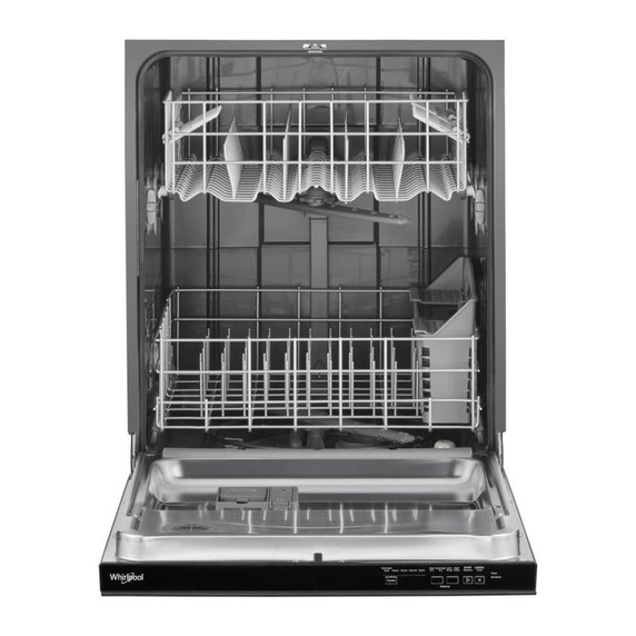 Whirlpool® Quiet Dishwasher with Boost Cycle and Pocket Handle WDP540HAMB