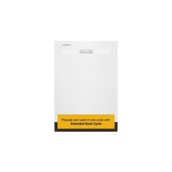 Whirlpool® Quiet Dishwasher with Boost Cycle and Pocket Handle WDP540HAMW