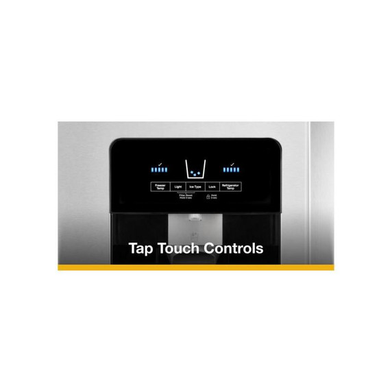 Whirlpool® 33-inch Wide Side-by-Side Refrigerator - 21 cu. ft. WRS321SDHZ