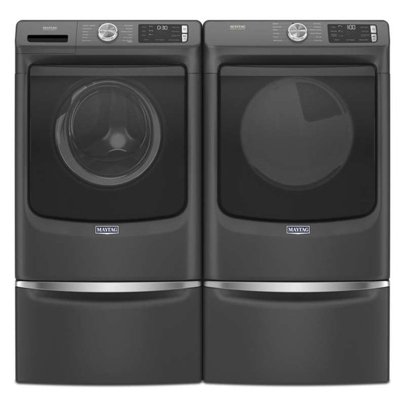 Maytag® Front Load Washer with Extra Power and 16-Hr Fresh Hold® option - 5.5 cu. ft. IEC MHW6630MBK