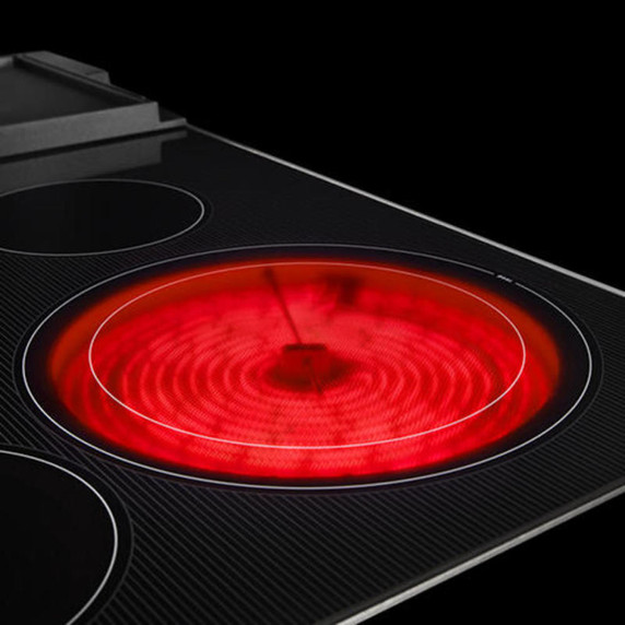 Maytag® 36-Inch Electric Cooktop with Reversible Grill and Griddle MEC8836HS