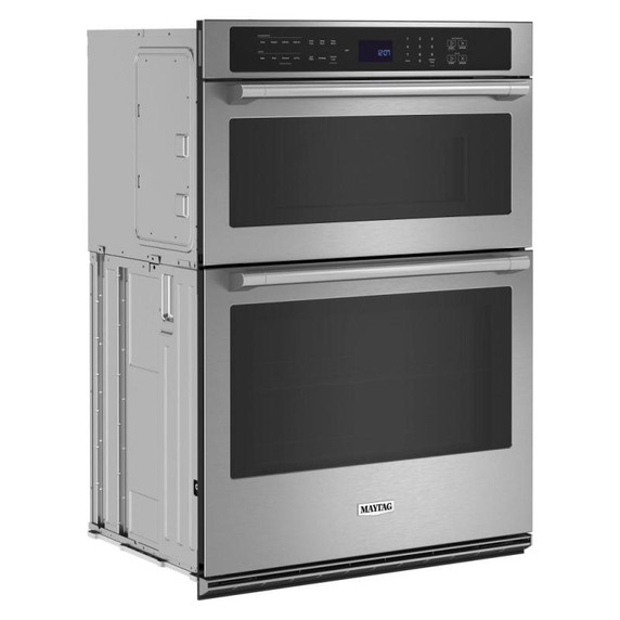Maytag® 30-inch Wall Oven Microwave Combo with Air Fry and Basket - 6.4 cu. ft. MOEC6030LZ